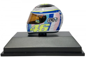 Valentino Rossi Assen 2007 Moto GP Helmet 1/8