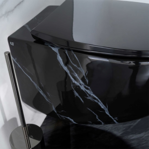 Marble-effect wall-hung toilet Dot 2.0 Aet Italia