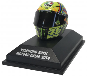Valentino Rossi  Moto GP Qatar 2014 Helmet 1/8