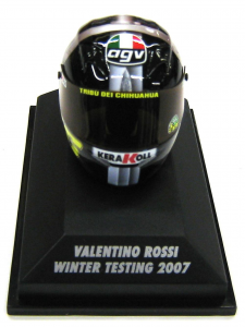 Valentino Rossi Winter Testing 2007 Helmet 1/8