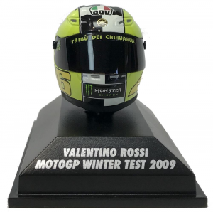 Valentino Moto Gp Winter Test 2009 Helmet 1/8
