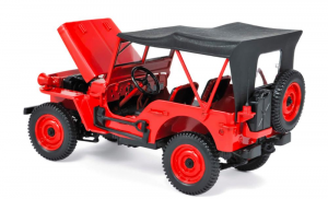 Jeep 1942 Red 1/18
