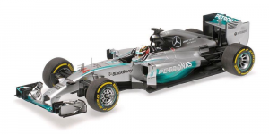 Mercedes AMG Petronas F1 Team Lewis  Hamilton Winner Abu Dhabi World Champion 2014 1/18