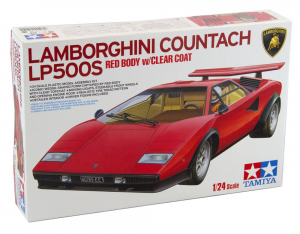 Lamborghini Countach LP500S 1/24 scale Model Kit