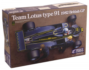 Kit Auto F1 Lotus Type 91 1982 British Gp 1/20