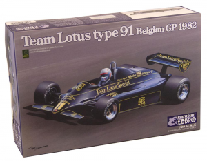 Kit Team Lotus Type 91 Belgian Gp 1982 1/20