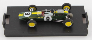 Lotus 25 Gp Italia 1963 1° Jim Clark #8 + Driver WC F1 1/43 Brumm