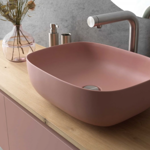 Ceramic countertop washbasin Vess52 AeT Italia