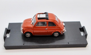 Fiat 500L Aperta 1968-1972 Rosso Corallo 1/43 100% Made In Italy By Brumm