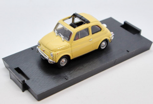 Fiat 500L Open 1968-1972 Thaiti Yellow 1/43 100% Made In Italy By Brumm