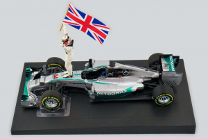 Winner Abu Dhabi W.C. 2014 Mercedes Amg Petronas F1 Team L. Hamilton 1/18 Minichamps