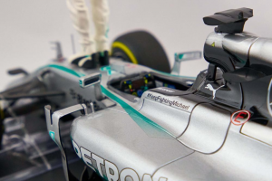 Winner Abu Dhabi W.C. 2014 Mercedes Amg Petronas F1 Team L. Hamilton 1/18 Minichamps