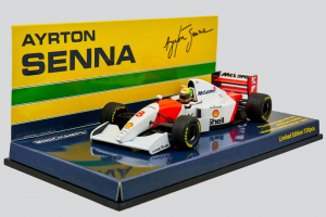 McLaren Ford Mp4/8 Ayrton Senna Winner European Gp 1993 1/43 Minichamps