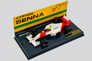 McLaren Honda Mp4/5B Ayrton Senna Winner Monaco Gp 1990 1/43 Minichamps
