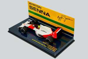 McLaren Honda Mp4/5B Ayrton Senna Elevated Nose Cone Test Monza 1990 1/43 Minichamps