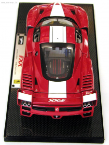 Ferrari FXX Red Super Elite 1/18 Mattel Hot Wheels