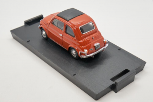 Fiat 500L Closed 1968-1972 Coral Red 1/43 Brumm 100% Made In Italy