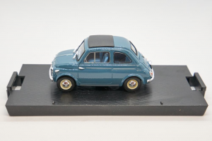 Fiat Nuova 500 1959 Blue 1/43 Brumm 100% Made In Italy
