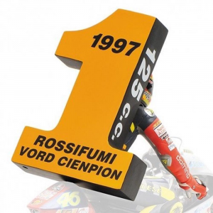 Valentino Rossi 1st World Championship GP125 Brno 1997 1/12