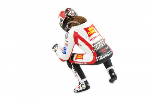 Figurine M. Simoncelli MotoGP 2011 Wheelie 1/12 Minichamps