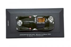 Jaguar XK 120c N.20 Winner Le Mans 1951 1/43 Ixo