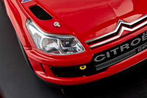 Citroen C4 WRC Plain Body Version Red 1/18 Autoart