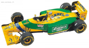 Benetton Ford B193b F1 Portuguese GP 1993 M.Schumacher - Patrese 1/43 Tameo Kit