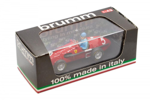 Ferrari 500F2 Gran Bretagna 1953 Alberto Ascari - 1/43 Brumm 100% Made In Italy