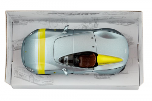Ferrari Monza Sp1 Silver Yellow Stripe - 1/24 Burago