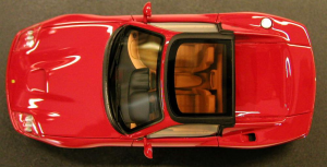 Ferrari 575 Superamerica Roof Closed Red - 1/43 BBR