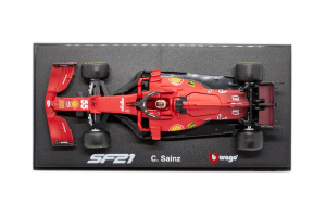 Ferrari Sf21 F1 Team Carlos Sainz 2021 - 1/43 Burago