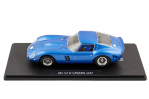 Ferrari 250 GTO Chassis 3387 Blue 1962 With Decals - 1/18 KK