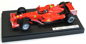 Ferrari F1 2007 #6 Kimi Raikkonen World Champion - 1/18 Hotwheels Mattel
