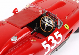 Ferrari 315 S Winner Mille Miglia 1957  S/N 0684 #535 P. Taruffi Ltd 500 Pcs- 1/18 BBR