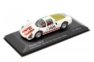 Porsche 906 K Scuderia Filipinetti Targa Florio 1966 Winners Mairesse Mueller - 1/43 Minichamps