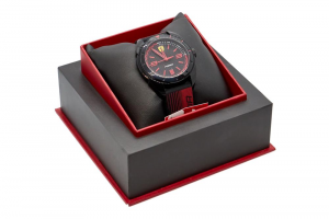 Scuderia Ferrari Wrist Watch Forza Quartz Black Dial 34 MM Silicon Band