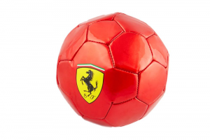 Ferrari Metal PVC Soccer Ball Red Size 2 Ø 14Cm