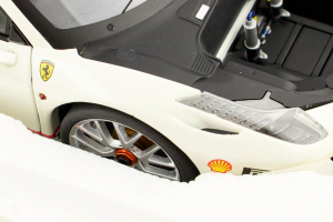 Ferrari 458 Challenge White #3 - 1/18 Hotwheels Elite