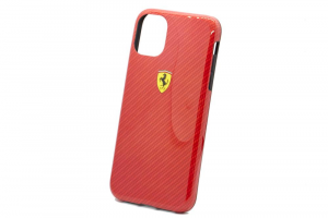 Hardcase Carbon Effect Red iPhone 11 CG Mobile