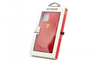 Hardcase Carbon Effect Red iPhone 11 CG Mobile