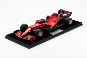 Scuderia Ferrari Sf21 #55 2nd Monaco Gp 2021 Carlos Sainz - 1/18 Looksmart