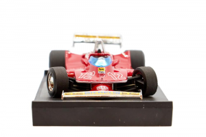 Ferrari 312 T4 GP France 1979 2nd Gilles Villeneuve #12 Gilles - Arnoux Dijon Duel Steering Wheels Ruote Sterzanti - 1/43 Brumm