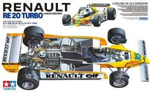 Renault Re 20 Turbo With Photo Etched Parts Kit - 1/12 Tamiya 