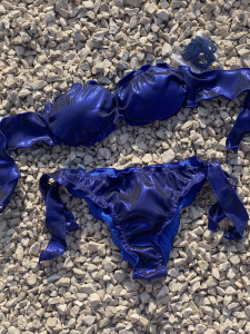 Bikini fascia e slip nodi brasiliano regolabile Frou Frou Sòcool TAGLIA S, L, XL