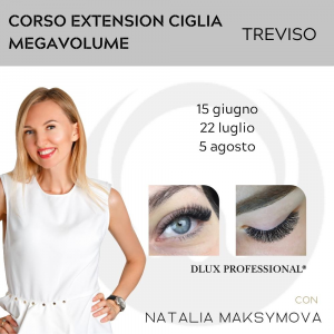 Corso Extension Ciglia VOLUME / MEGAVOLUME - TREVISO