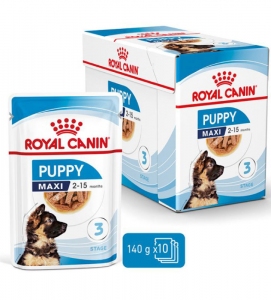 Royal Canin - Size Health Nutrition - Maxi Puppy - 140g x 10 bustine