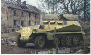 Captured Sd.Kfz 250