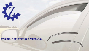 Deflettori Aria Antiturbo Per Mitsubishi Pajero 00-3-Porte