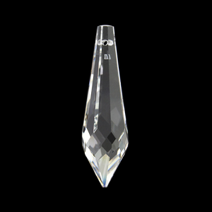 Pendente prisma Swarovski sfaccettato 50 mm cristallo - 8611