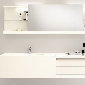 White bathroom furniture Arlexitalia Slide